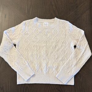 Hippie Rose Off-White Knit Sweater